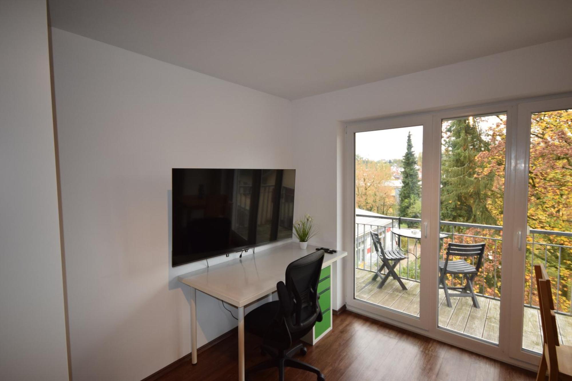 Nestwerk Komfort R23-13 - Balkon, Arbeitsplatz & Hochschulnaehe Біберах-на-Рісі Екстер'єр фото